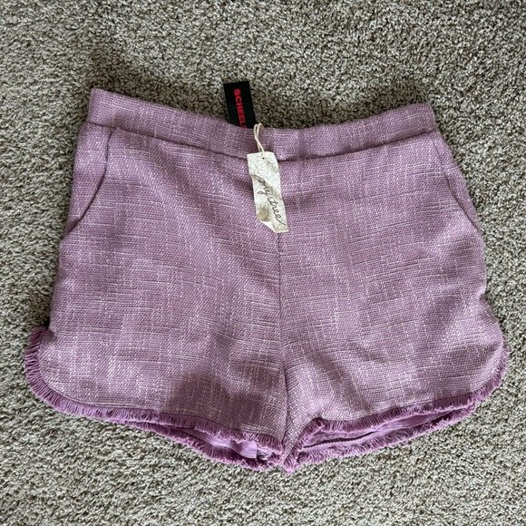 Mystree Tweed Shorts - Picture 2 of 4